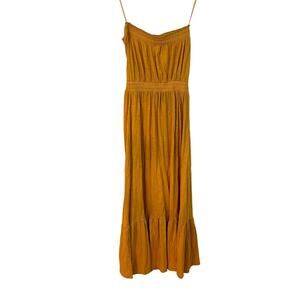 Daily Practice by Anthropologie Flounced Maxi Dress Size Small